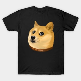 DOGE TO THE MOON T-Shirt